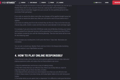 Highstakes casino review