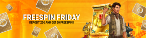 Deposit €25 and get 500 freespins